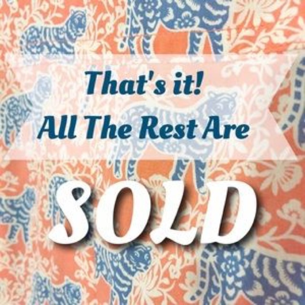 Sorry you missed these.